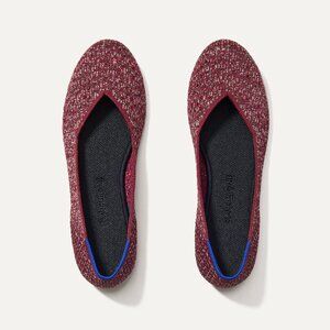 Rothy's The Flat - Crimson Tweed Size 8.5